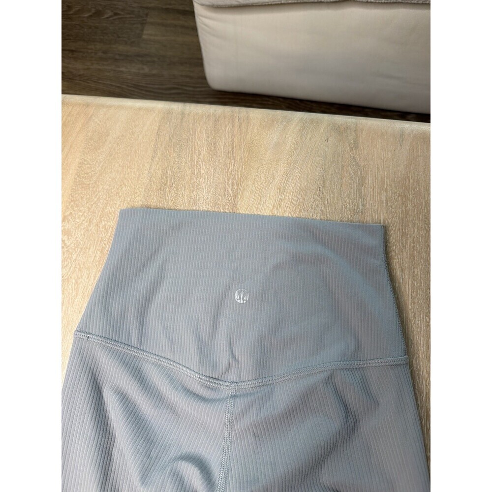 Lululemon Align Ribbed High-Rise Pant 28" Rhino Grey Size 2 - Picture 6 of 7